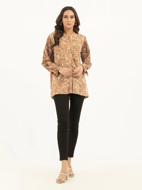 Casual Wear Grip Top-Embroidered