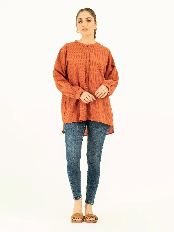 Stylish Savings Printed Yarn Dyed Top