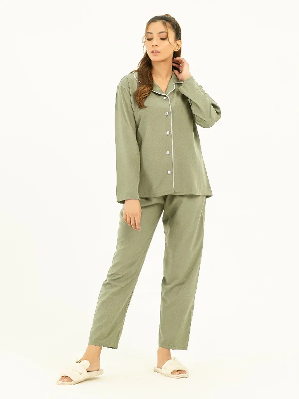 Casual Chic Dyed Grip Sleepwear