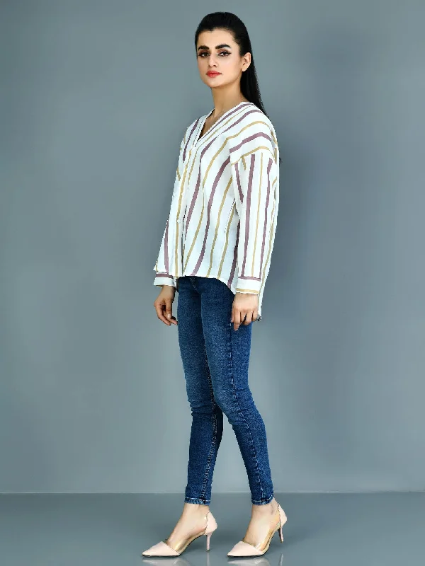 Relaxed Style Printed Top