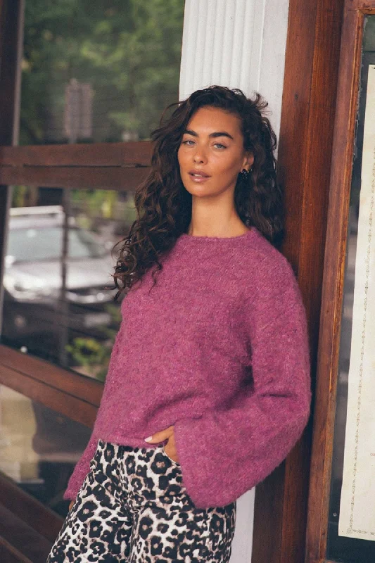 Luxury Fashion All About Eve Cleo Knit Mauve