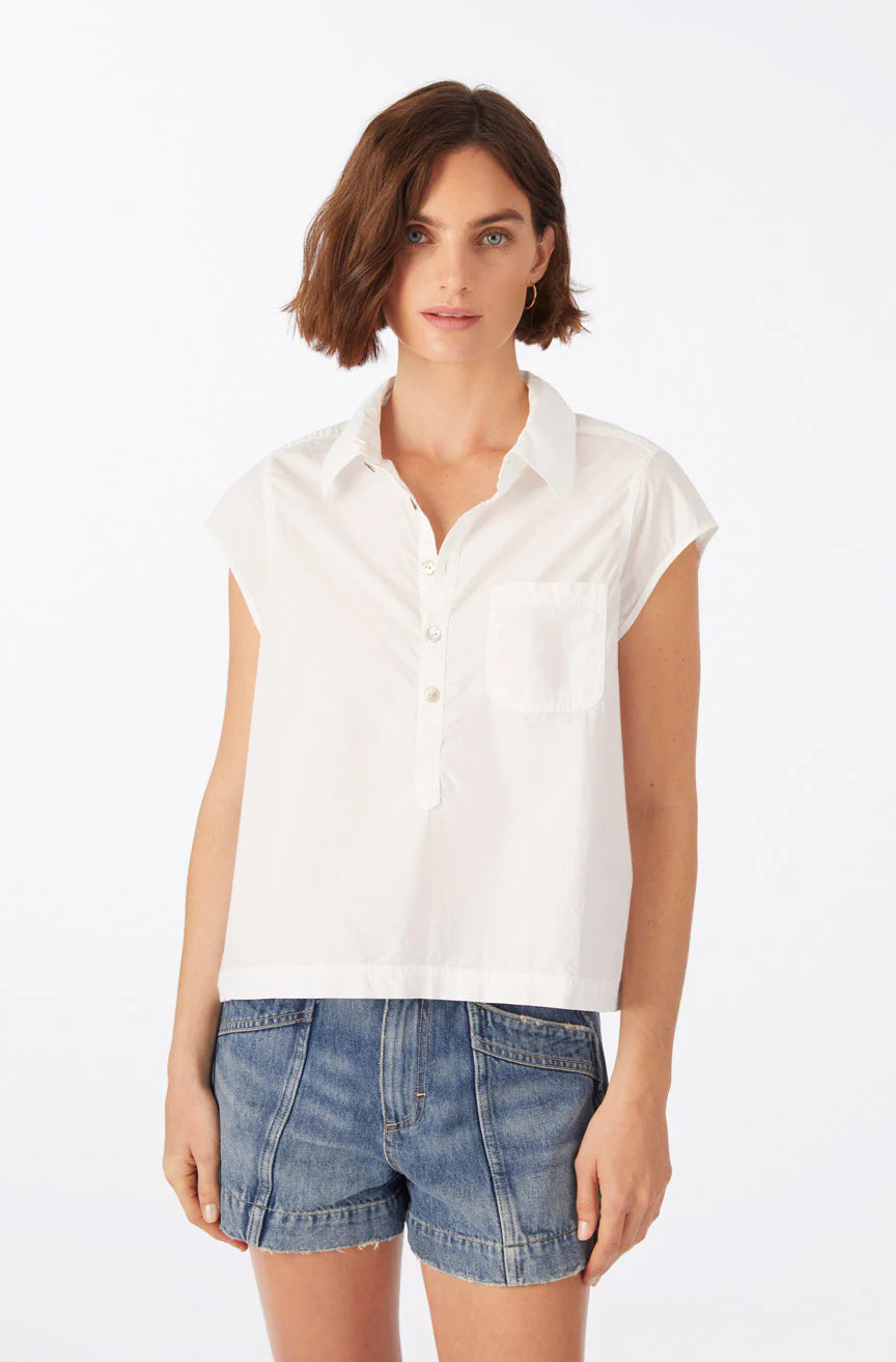 Special Occasion Wear Jacquiline Shirt - White