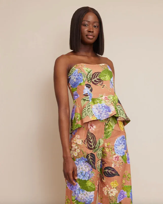 Summer Sale Martin Top - Avery Floral Caramel