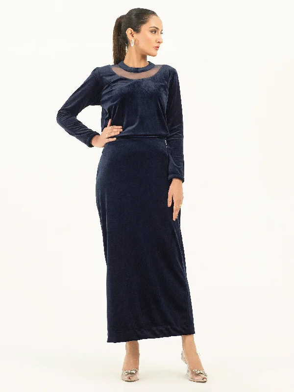 Clearance Event Velvet Co-Ord Set