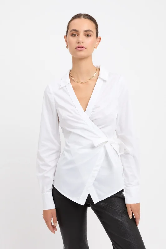 Must-Have Styles Monaco Side Wrap Shirt