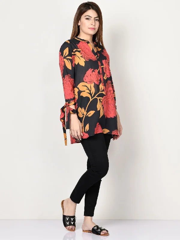 Winter Wardrobe Clearance Printed Top