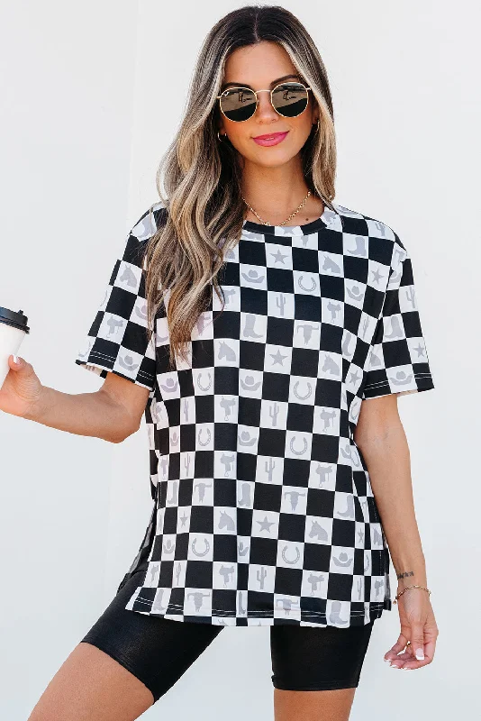 Weekend Exclusive Haley Side Split T Shirt
