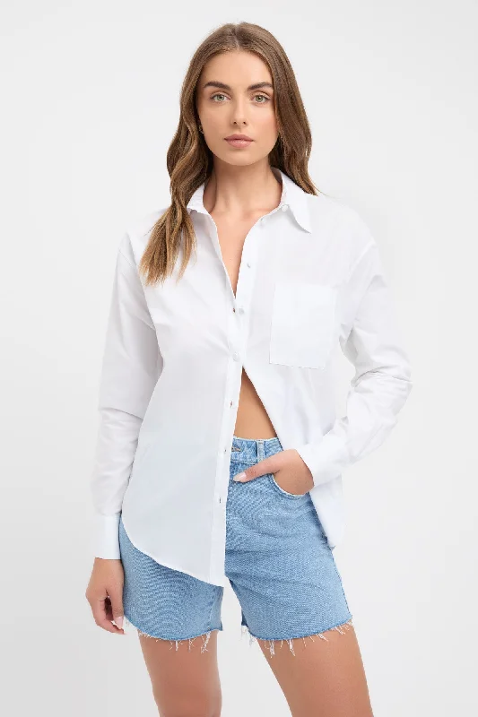Fashion Forward Outfits Poplin Sunday Shirt