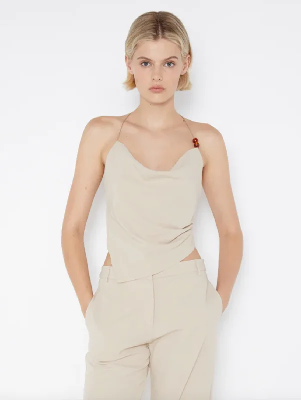 New Arrival Discounts Desiree Halter Top - Sand