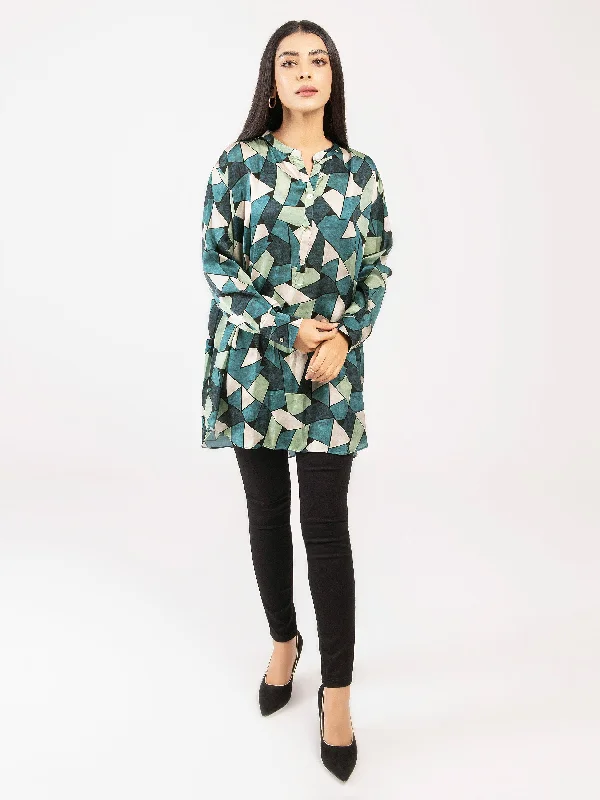 Enjoy Discount Printed Silk Top