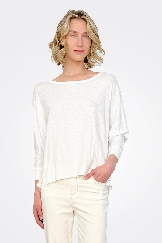 Wardrobe Essentials Dani Oversized Dolman - White Sand