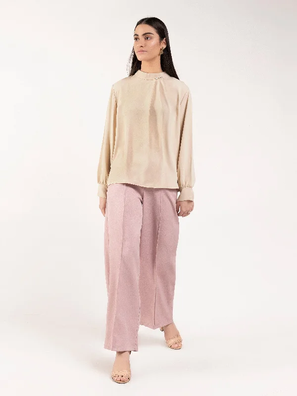 Glamorous Evening Wear Plain Top