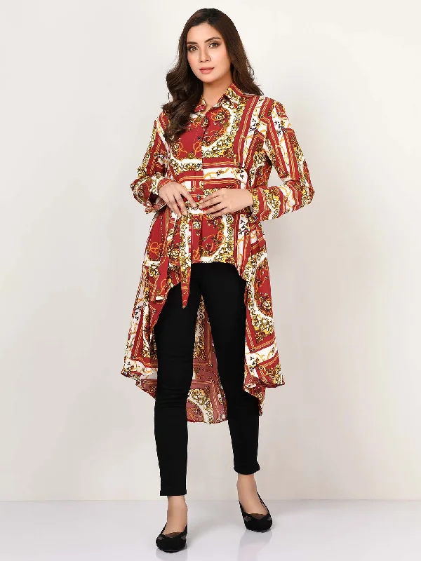 Fashion Essentials Printed Grip Top