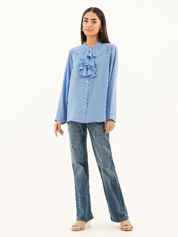 Sophisticated Style Ruffled Grip Top