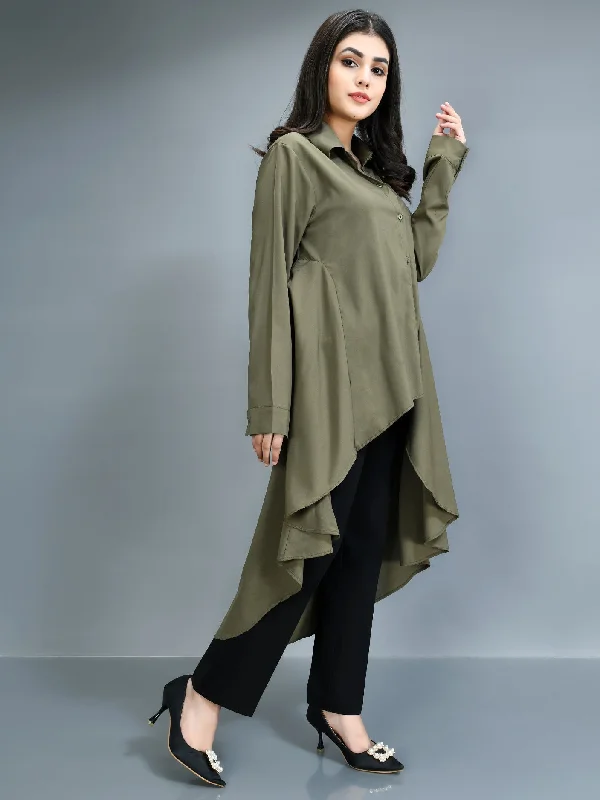 Trend Alert High Low Shirt Dress