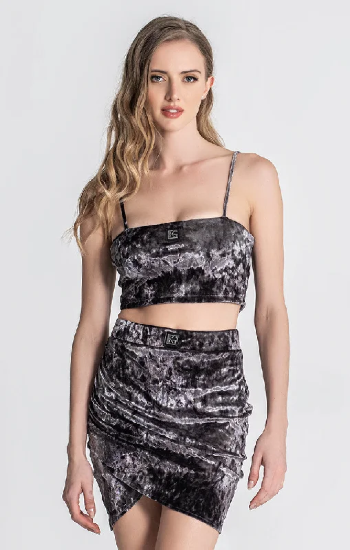 Premium Fabrics Grey Gallery Top