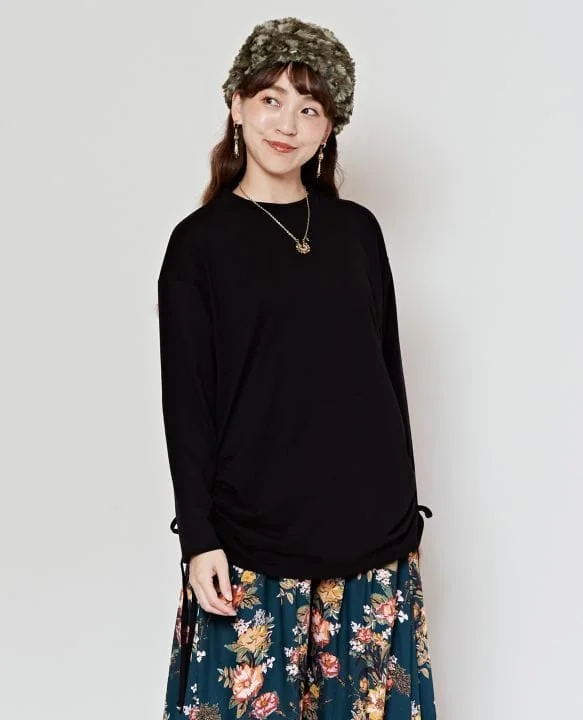 Seasonal Trends Mock Neck Staple Top