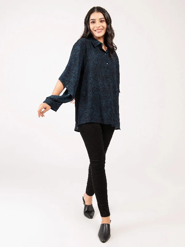 Chic Outfits Printed Grip Top