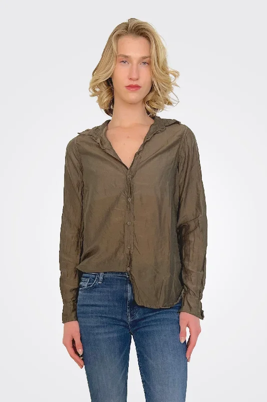 Weekend Sale Eliza Shirt - Olive