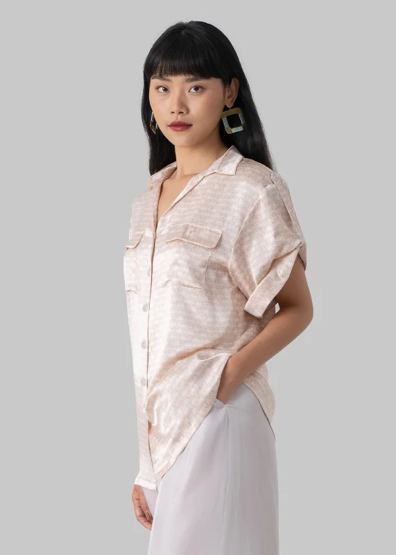 Trendy Street Style Clothing AVENTURINE - NUDE BOUQUET