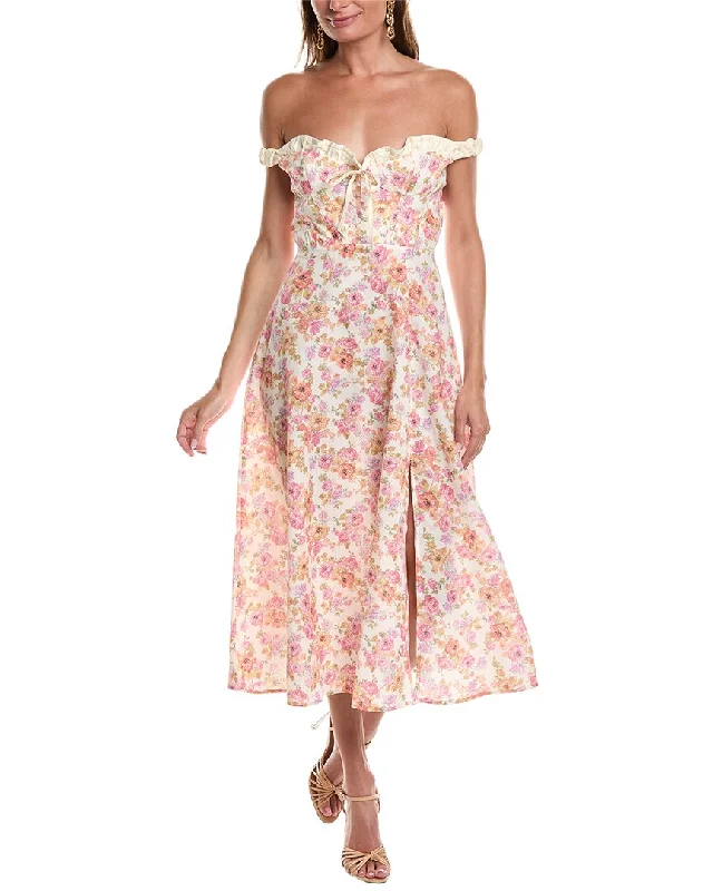Elegant Clothing For Women JL LUXE Tiered Maxi Dress