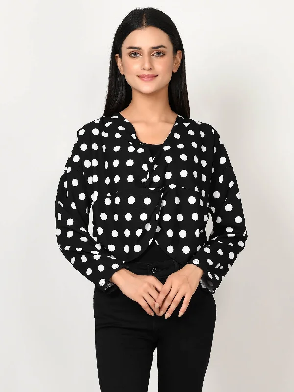 Durable Fashion Picks Polka Dot Grip Top