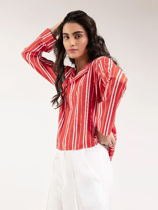 Casual Wear Striped Top