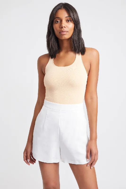 Graceful Fashion Malone Cross Back Top