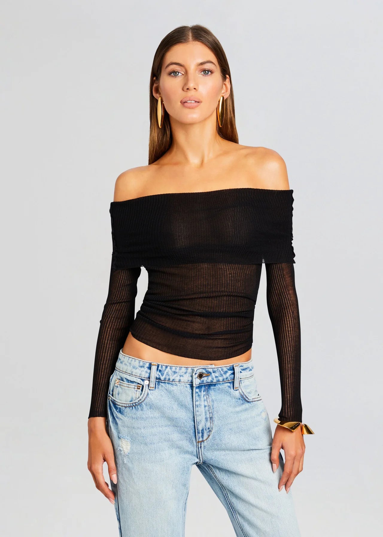 Online Boutiques Best Idalia Top - Black