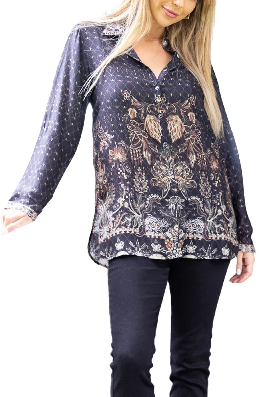 Winter Wardrobe Clearance KALISTA SHIRT - TOP-12-KAL