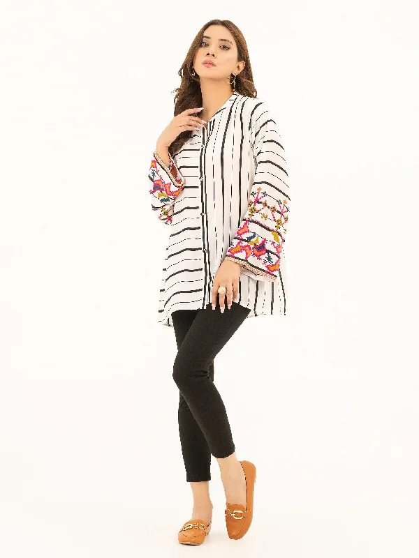 Women Online Clothing Boutiques Embroidered Grip Top