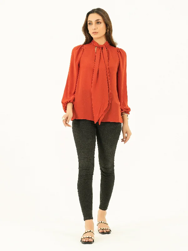 Trend Setting Wardrobe Knotted Top