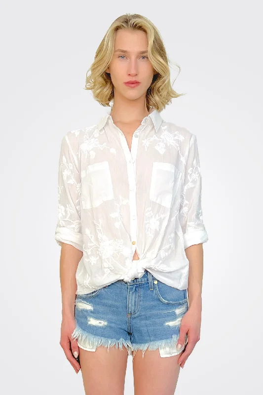 Trendy Fashion For Women Jo Shirt - White