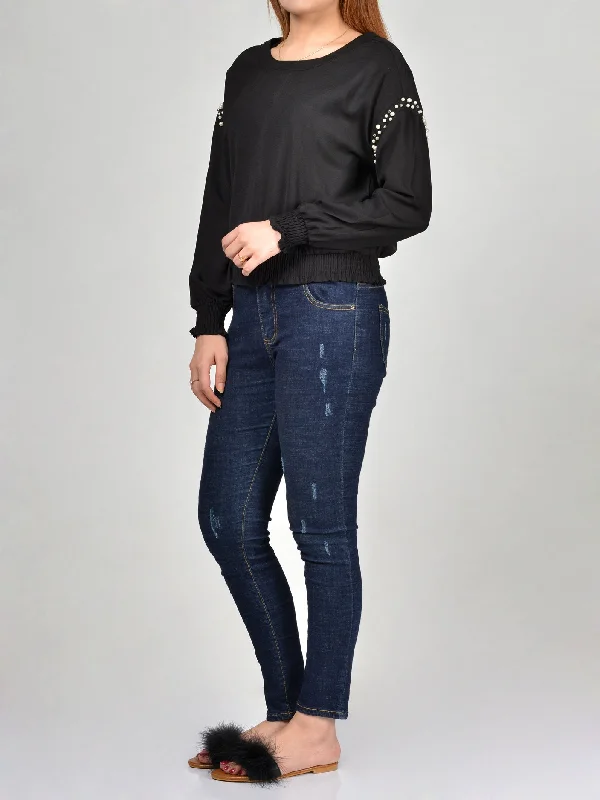 Casual Chic Pearl Finished Top
