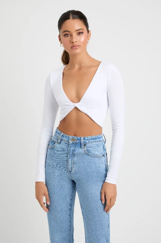 High End Fashion Rhys Twist Top