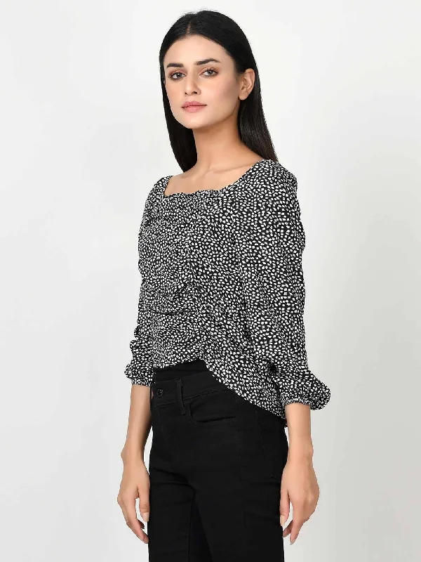 Valentine's Special Printed Grip Top