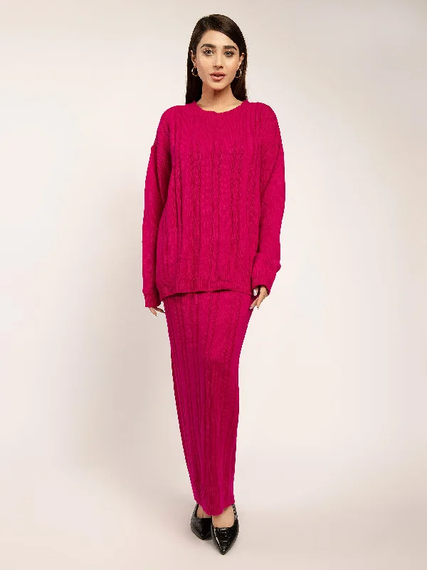 Trend Leading Collection Knitted Co-Ord Set