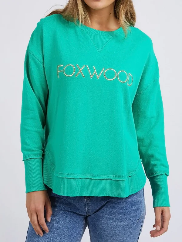 Boutique Dress Online FOXWOOD SIMPLIFIED METALLIC CREW