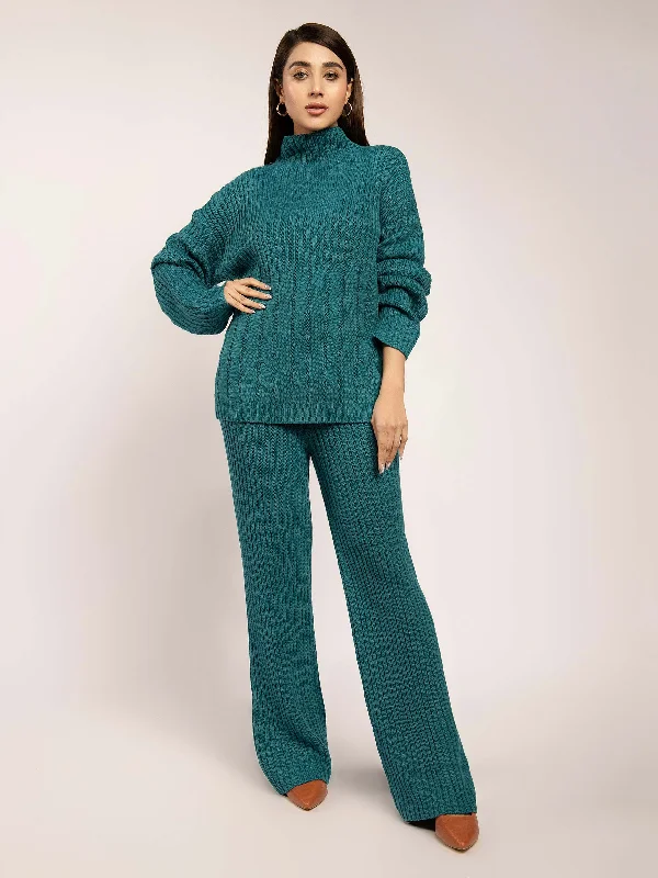 Enjoy Discount Turtle Neck Co-Ord Set