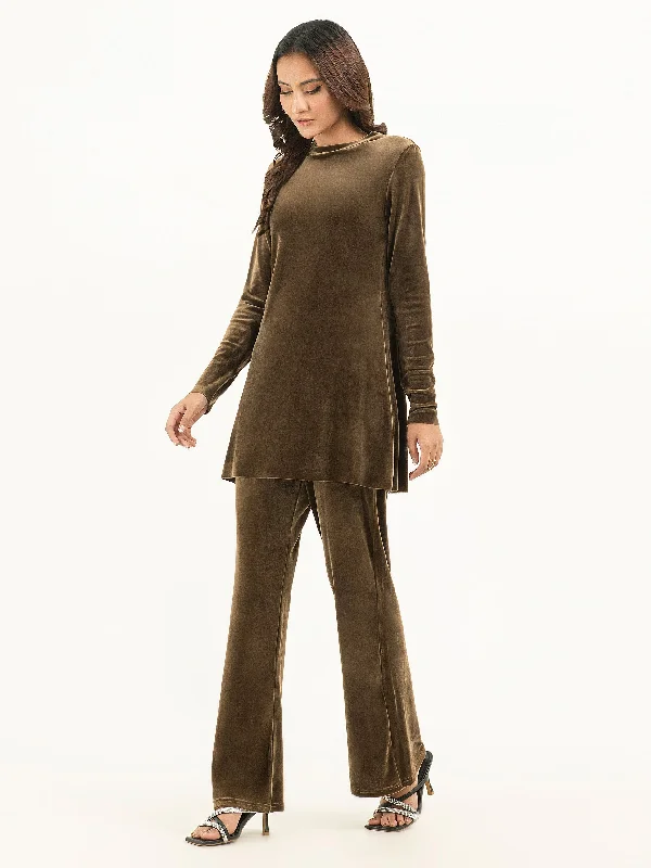 Fashion Essentials Velvet Co-Ord Set
