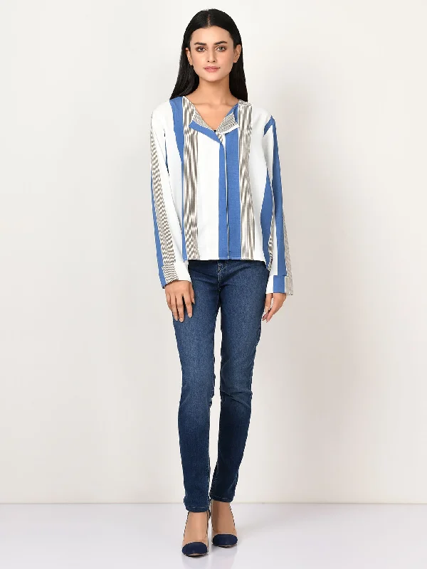 Boutique Dress Online Striped Grip Top