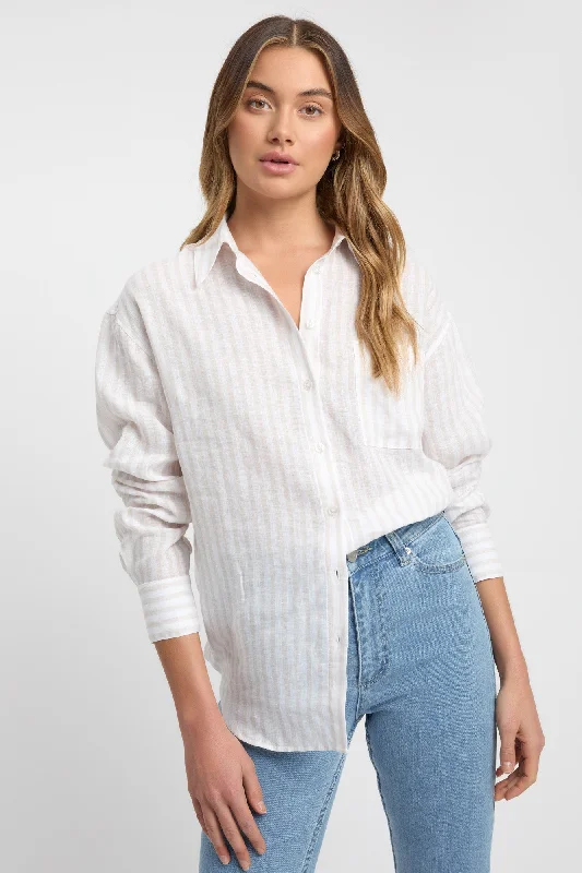 Boutique Styles Zoe Stripe Shirt