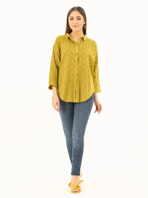 Versatile Outfits Jacquard Top-Printed (Pret)