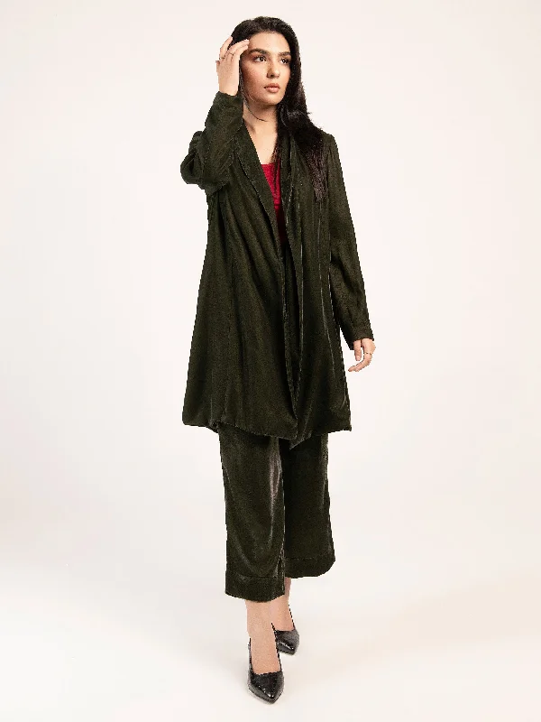 Casual Fashion Stylized Velvet Suit