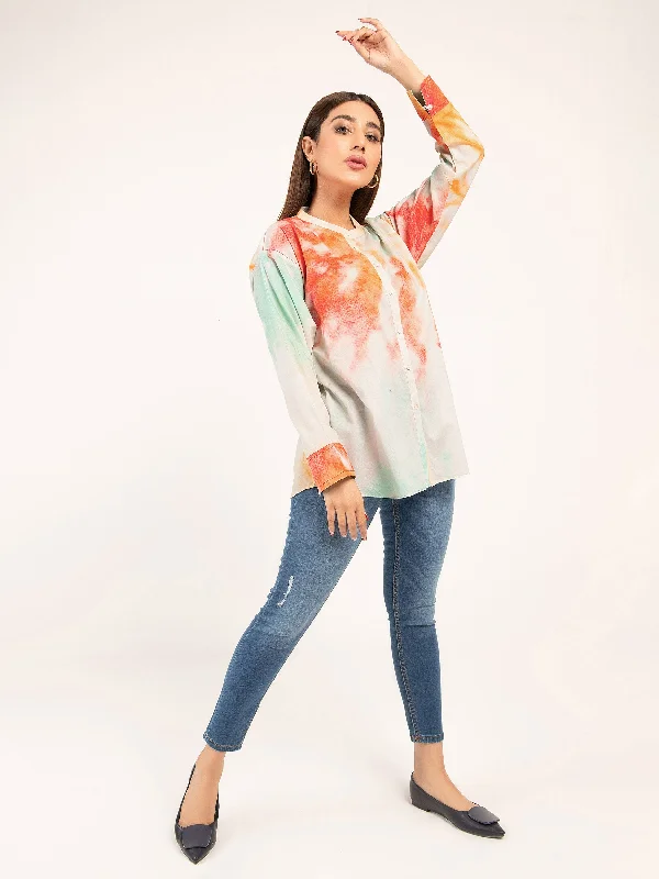 Boutique Dress Online Printed Cambric Top