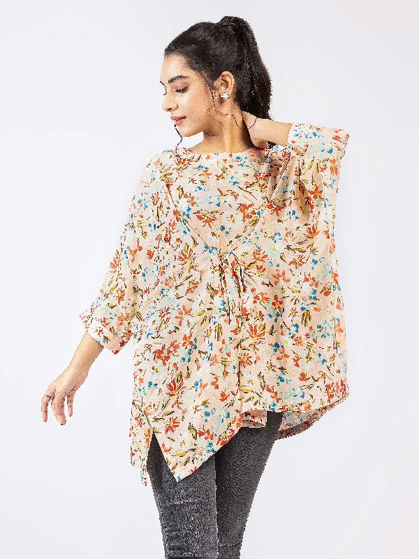 Stylish Basics Printed Kaftan Style Top