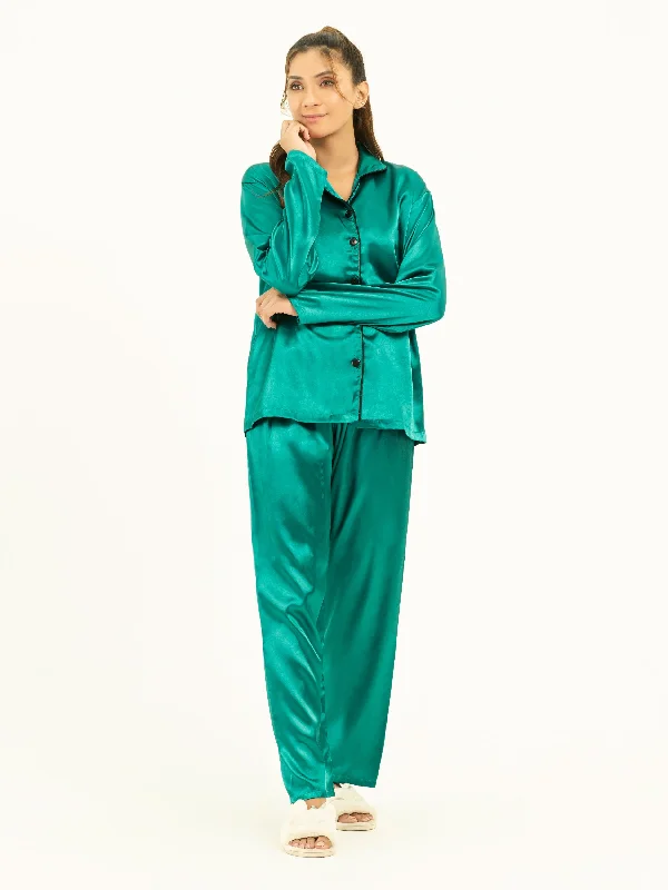 Seasonal Fashion Dyed Silk Sleepwear