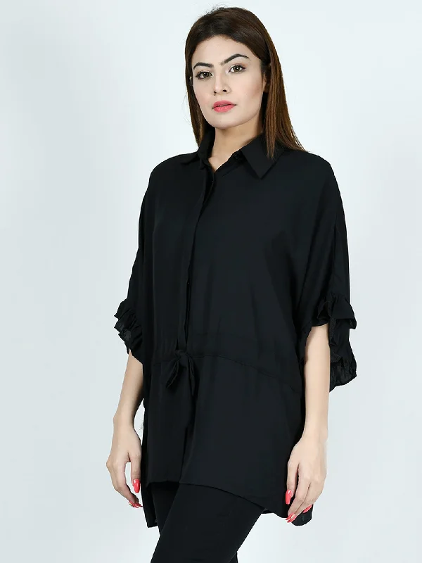 Quality Driven Apparel Collar Top