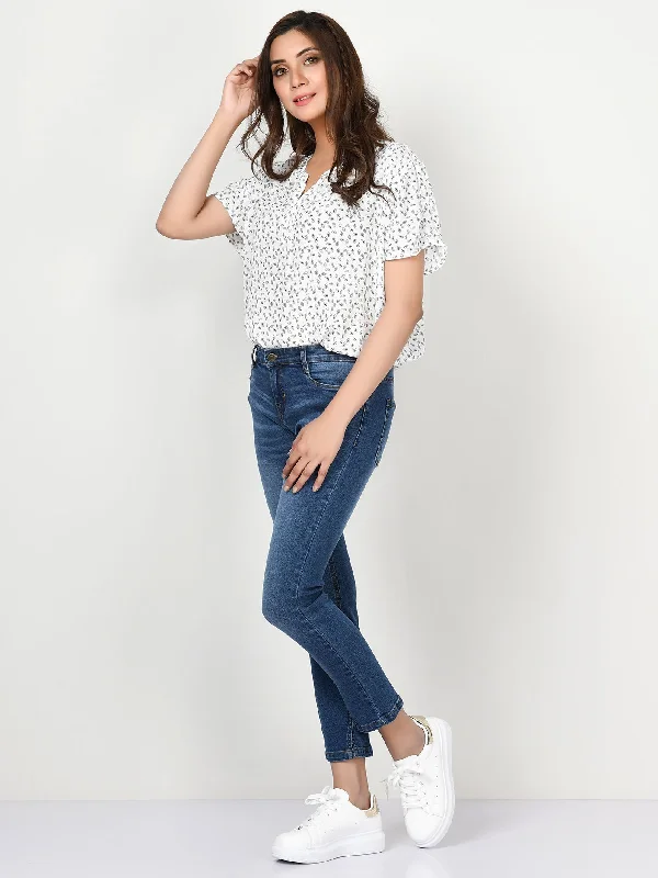 Urban Femme Streetwear Printed Top