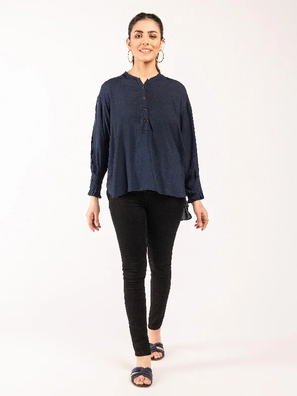 Limited Time Deal Dyed Cambric Top